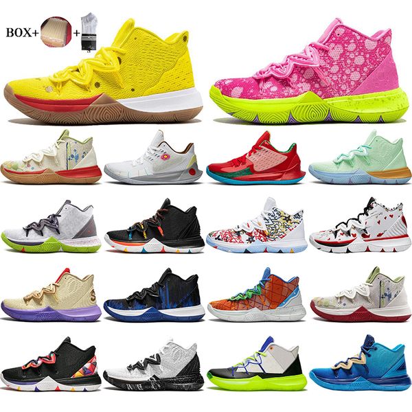 with box mens kyrie shoes tv pe basketball shoe 5 for 20th anniversary sponge x irving 5s pineapple house patrick mr.krebs sandy cheeks wome, White;red
with box mens kyrie shoes tv pe basketball shoe 5 for 20th anniversary sponge x irving 5s pineapple house patrick mr.krebs sandy cheeks wome, White;red