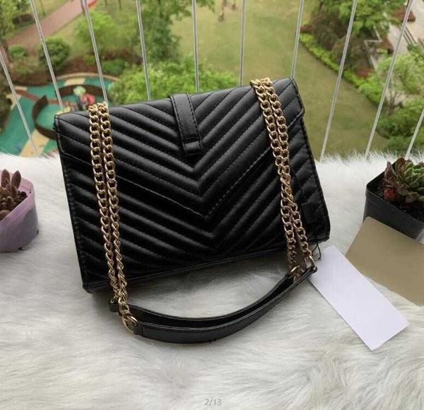 2021 2 colors women shoulder bag black and gold chain bags crossbody pure color handbag messenger tote purse wallet
2021 2 colors women shoulder bag black and gold chain bags crossbody pure color handbag messenger tote purse wallet