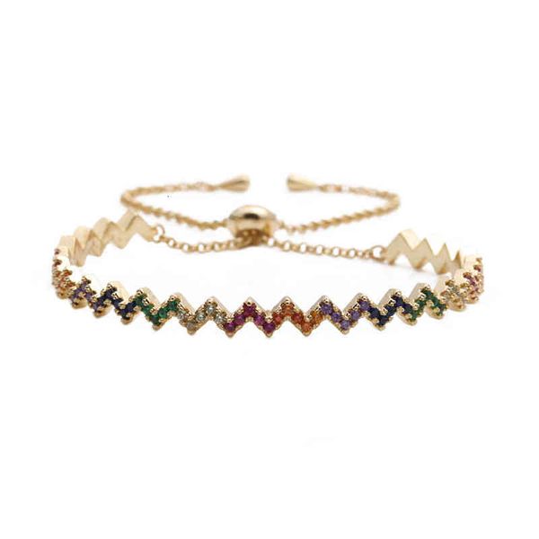 bracelets fashion simple jewelry micro inlaid zircon copper adjustable women's bracelet bangle, Golden;silver
bracelets fashion simple jewelry micro inlaid zircon copper adjustable women's bracelet bangle, Golden;silver