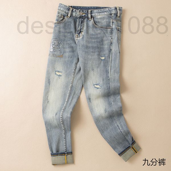 men's jeans designer 2022 summer new slim fit tattered korean casual cropped pants fashion leggings pf3u, Blue
men's jeans designer 2022 summer new slim fit tattered korean casual cropped pants fashion leggings pf3u, Blue