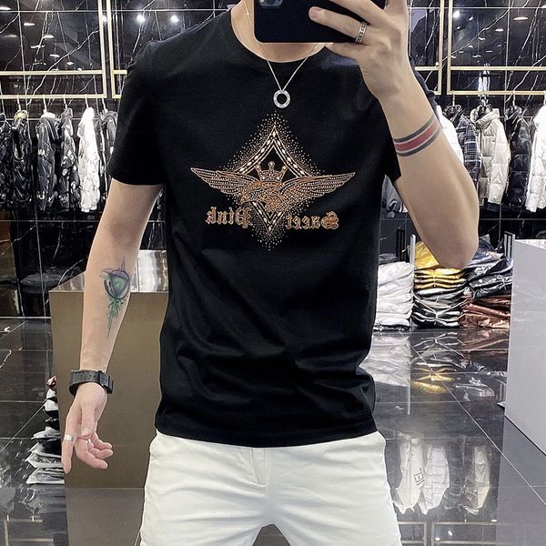 2022 fashion men designer tees summer mens casual tshirts t shirts for man women short sleeve tee shirt clothing letter pattern drill tees c, White;black
2022 fashion men designer tees summer mens casual tshirts t shirts for man women short sleeve tee shirt clothing letter pattern drill tees c, White;black