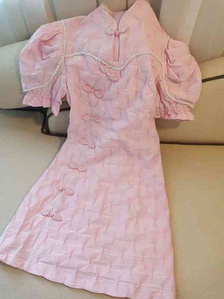 casual dresses pink cheongsam dress summer wrinkle design national fashion xt4z, Black;gray
casual dresses pink cheongsam dress summer wrinkle design national fashion xt4z, Black;gray
