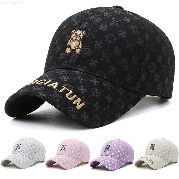 women's cartoon cute animal embroidered baseball cap pink 100% cotton casual snapback hats for women fashion casquette femme y220716, Blue;gray
women's cartoon cute animal embroidered baseball cap pink 100% cotton casual snapback hats for women fashion casquette femme y220716, Blue;gray