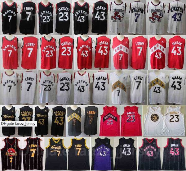 men basketball kyle lowry jersey 7 pascal siakam 43 fred vanvleet 23 all stitching black red white team color for sport fans
men basketball kyle lowry jersey 7 pascal siakam 43 fred vanvleet 23 all stitching black red white team color for sport fans