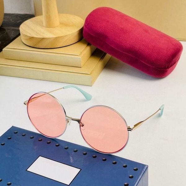 2022 women men fashion sunglasses gold thin metal frame light blue feet pink lenses available with box, White;black
2022 women men fashion sunglasses gold thin metal frame light blue feet pink lenses available with box, White;black