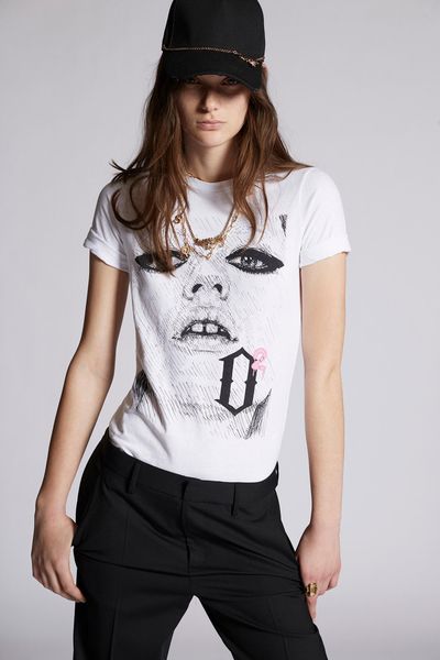 dsq phantom turtle ss womens designer t shirt italian fashion tshirts summer dsq t-shirt female 100% c ywh dsquareds dsq2s dsqs, White
dsq phantom turtle ss womens designer t shirt italian fashion tshirts summer dsq t-shirt female 100% c ywh dsquareds dsq2s dsqs, White