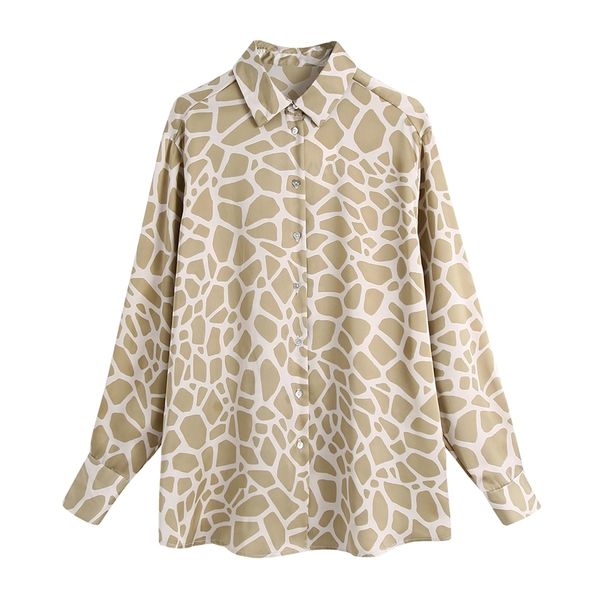 fashion leopard print loose blouses women vintage lapel long sleeve button-up female shirts blusas chic 220407, White
fashion leopard print loose blouses women vintage lapel long sleeve button-up female shirts blusas chic 220407, White