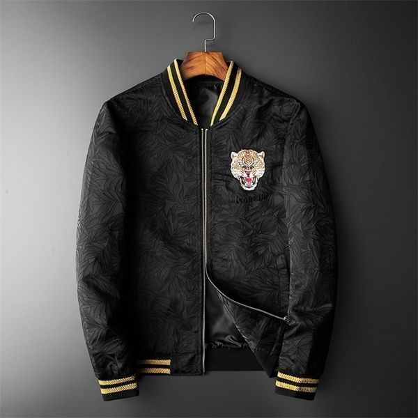 new men luxury rib sleeve embroidered flowers leopard striped couple baseball coats & jackets abstract digital coat motor n244 t200502, Black;brown
new men luxury rib sleeve embroidered flowers leopard striped couple baseball coats & jackets abstract digital coat motor n244 t200502, Black;brown