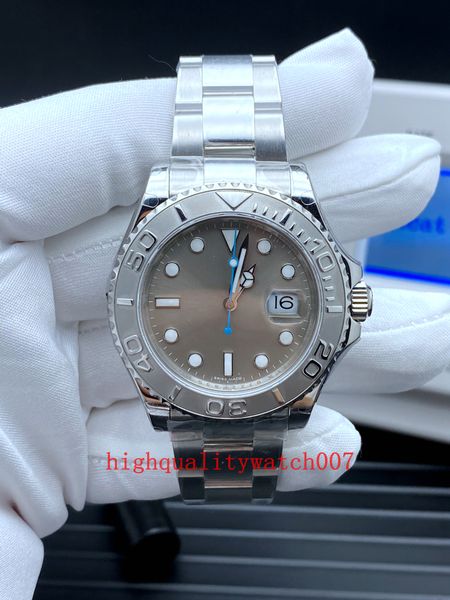 classic series men's watches grey dial 40mm 126622 movement stainless steel bracelet automatic watch blue luminescent mens wristwatches, Slivery;brown
classic series men's watches grey dial 40mm 126622 movement stainless steel bracelet automatic watch blue luminescent mens wristwatches, Slivery;brown