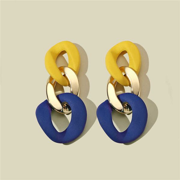 silver s925 needle geometric earrings d11