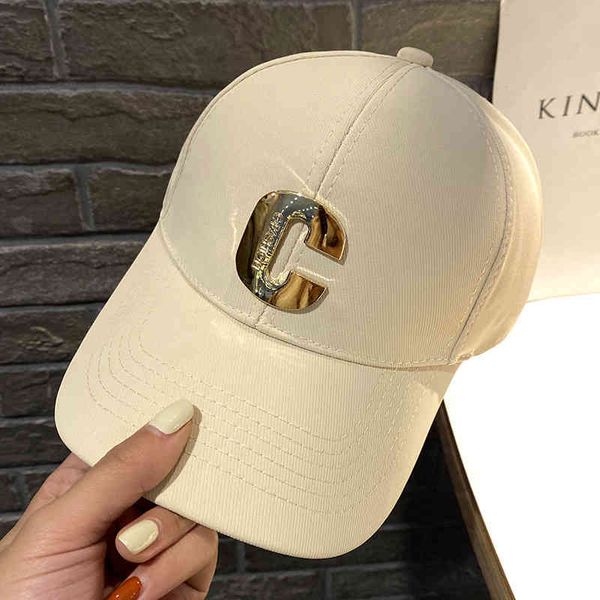 hats korean spring and summer metal big c baseball cap female fashion hardduck tongue leisure sunshade student sunscreen, Blue;gray
hats korean spring and summer metal big c baseball cap female fashion hardduck tongue leisure sunshade student sunscreen, Blue;gray