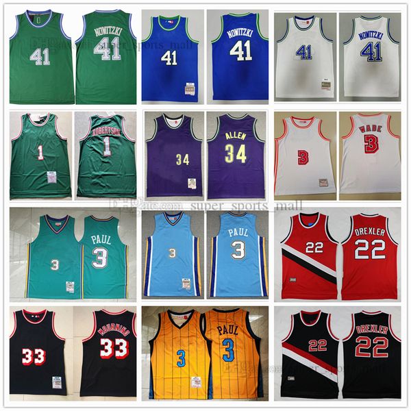 retro basketball jersey clyde 22 drexler dirk 41 nowitzki dwyane wade 33 alonzo oscar 1 robertson ray 34 allen 3 paul 0 arenas stitched mitc, Black;red
retro basketball jersey clyde 22 drexler dirk 41 nowitzki dwyane wade 33 alonzo oscar 1 robertson ray 34 allen 3 paul 0 arenas stitched mitc, Black;red