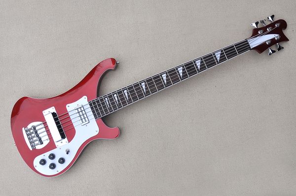 factory custom metal red 5 string electric bass guitar with white pickguard,rosewood fingerboard,chrome hardwares,offer customized
factory custom metal red 5 string electric bass guitar with white pickguard,rosewood fingerboard,chrome hardwares,offer customized