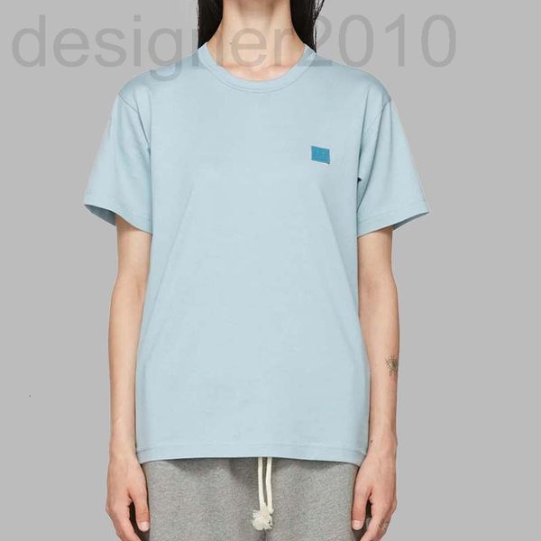 women's t-shirt designer ac sweden minority 22 summer cotton pullover round smiling face label loose blue bottomed shirt women's s, White
women's t-shirt designer ac sweden minority 22 summer cotton pullover round smiling face label loose blue bottomed shirt women's s, White