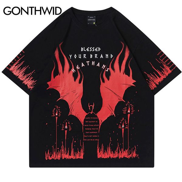 men gothic t shirt streetwear hip hop bat graphic print gothic tshirt harajuku punk rock tee casual cotton short sleeve 20622, White;black
men gothic t shirt streetwear hip hop bat graphic print gothic tshirt harajuku punk rock tee casual cotton short sleeve 20622, White;black