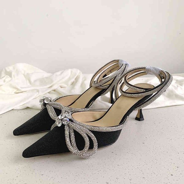 dress shoes summer mach pointed bow high heels silk back trip strap thin heel women's sandals french style, Black
dress shoes summer mach pointed bow high heels silk back trip strap thin heel women's sandals french style, Black