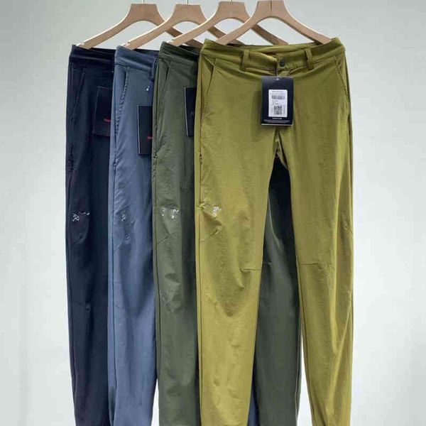 men's business casual pants fashion outdoor brand four color slim embroidered nylon quick dry fabric cool soft stretch wear resistant s, Black
men's business casual pants fashion outdoor brand four color slim embroidered nylon quick dry fabric cool soft stretch wear resistant s, Black