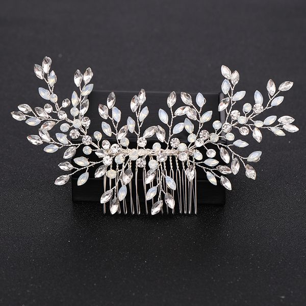 silver color pearl crystal wedding hair combs hair accessories for bridal flower headpiece women bride hair ornaments jewelry
silver color pearl crystal wedding hair combs hair accessories for bridal flower headpiece women bride hair ornaments jewelry