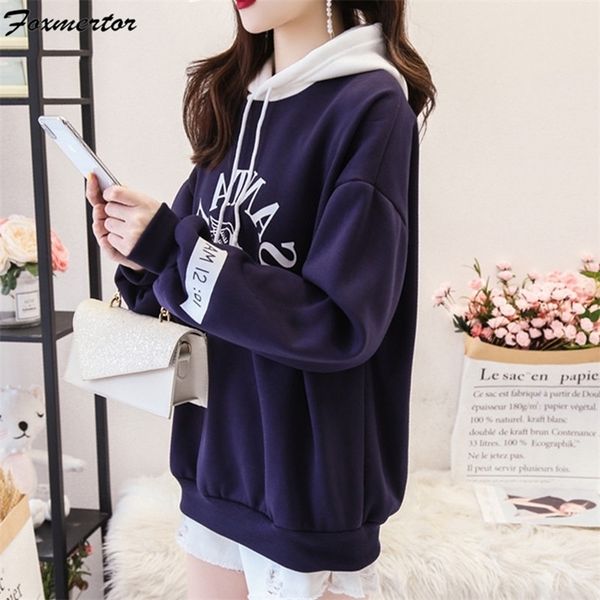 hoodies women women letter sweatshirts long sleeve hoodies female color stitching tracksuits sportswear moletom feminino 201203, Black
hoodies women women letter sweatshirts long sleeve hoodies female color stitching tracksuits sportswear moletom feminino 201203, Black