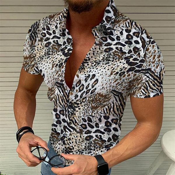 mens shirts summer leopard 3d printing single breasted slim fit casual short sleeve cardigan street hip hop clothing 220616, White;black
mens shirts summer leopard 3d printing single breasted slim fit casual short sleeve cardigan street hip hop clothing 220616, White;black