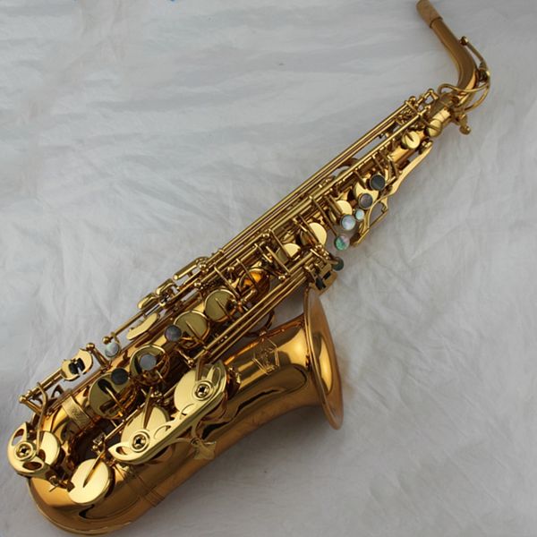 high grade classical type / gold lacquer/ imported germany copper alto saxophone 
high grade classical type / gold lacquer/ imported germany copper alto saxophone