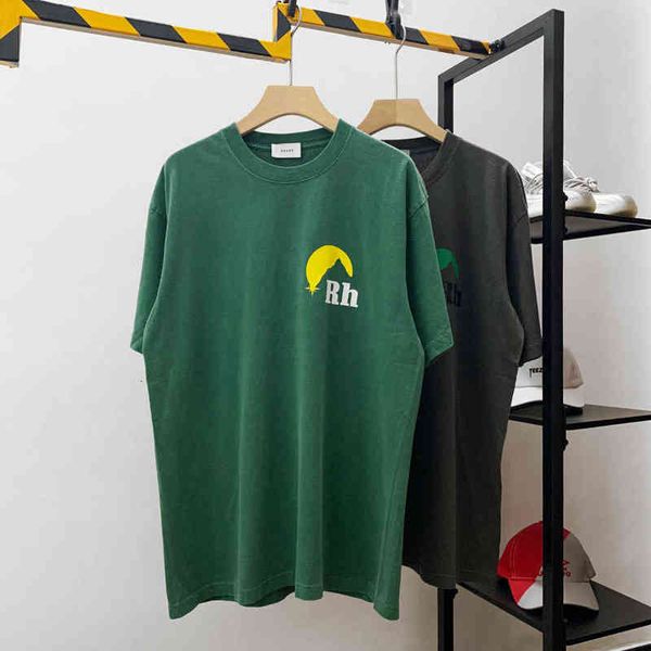 brand fashion rh rhude casual high street hip hop wash sunset summer loose crew neck t-shirt, White;black
brand fashion rh rhude casual high street hip hop wash sunset summer loose crew neck t-shirt, White;black