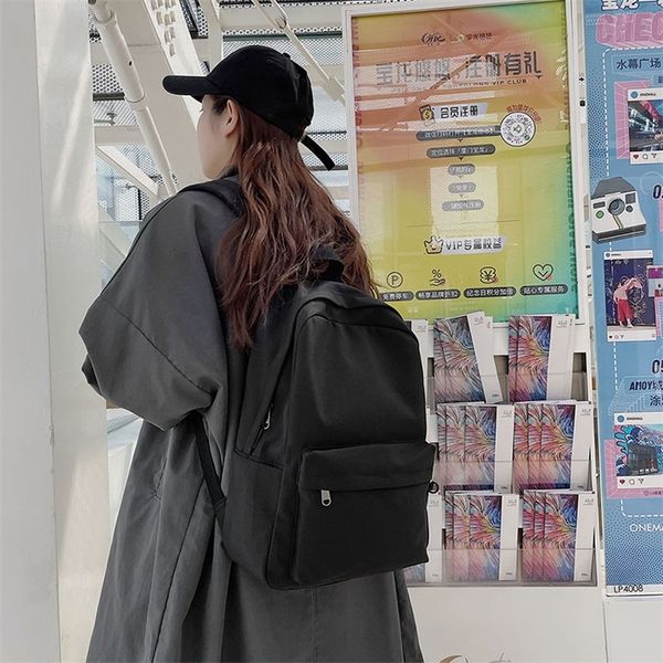 women backpack solid color shoulder bag fashion school for teenage girl children female 220817
women backpack solid color shoulder bag fashion school for teenage girl children female 220817