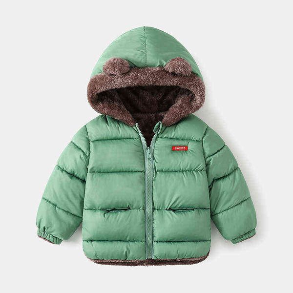 lzh 2022 autumn children winter jacket parka for girls boys thickened fleece cotton jacket kid 's casual hooded outerwear jacket j22071, Blue;gray
lzh 2022 autumn children winter jacket parka for girls boys thickened fleece cotton jacket kid 's casual hooded outerwear jacket j22071, Blue;gray