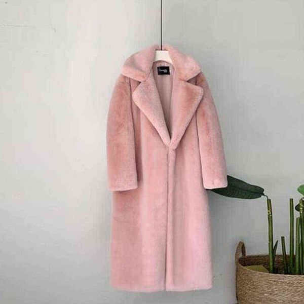 new women winter warm faux fur coat thick women long coat turn down collar women warm coat with belt casaco feminino l220714, Black
new women winter warm faux fur coat thick women long coat turn down collar women warm coat with belt casaco feminino l220714, Black