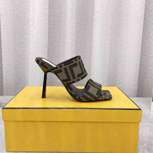 slippers f theme jointly high heels women's slippers brown ff10cm 6cm sandals comfortable and fashionable luxury designer 9nuu, Black
slippers f theme jointly high heels women's slippers brown ff10cm 6cm sandals comfortable and fashionable luxury designer 9nuu, Black