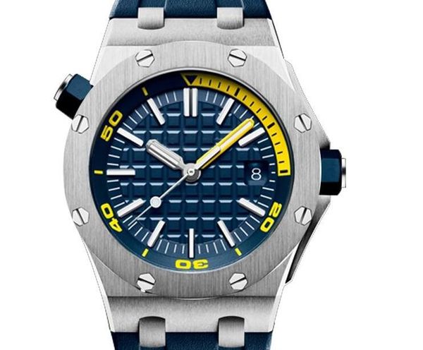 luxury watch mens automatic mechanical movement watches sapphire glass 5 atm waterproof rubber watchband diving super luminous mens watch, Slivery;brown
luxury watch mens automatic mechanical movement watches sapphire glass 5 atm waterproof rubber watchband diving super luminous mens watch, Slivery;brown