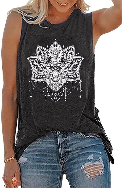 mandala lotus tank for women sacred geometry meditation gift sleeveless graphic tees vest h997#, White
mandala lotus tank for women sacred geometry meditation gift sleeveless graphic tees vest h997#, White