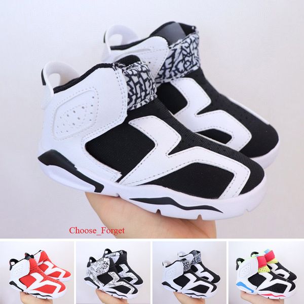children's basketball shoes kids 6s sports boys girls youths baby outdoor sneakers size 24-35, Black
children's basketball shoes kids 6s sports boys girls youths baby outdoor sneakers size 24-35, Black