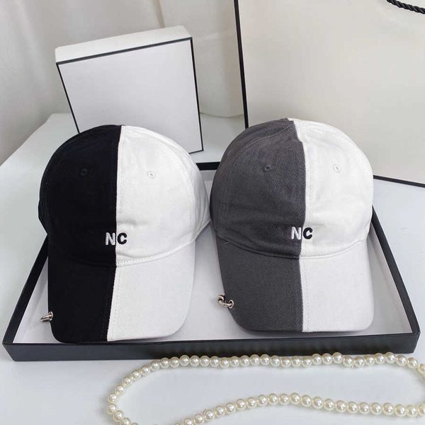 designer baseball cap dome bucket hat black and white color combination caps 2 colors patchwork design for man woman quality, Blue;gray
designer baseball cap dome bucket hat black and white color combination caps 2 colors patchwork design for man woman quality, Blue;gray