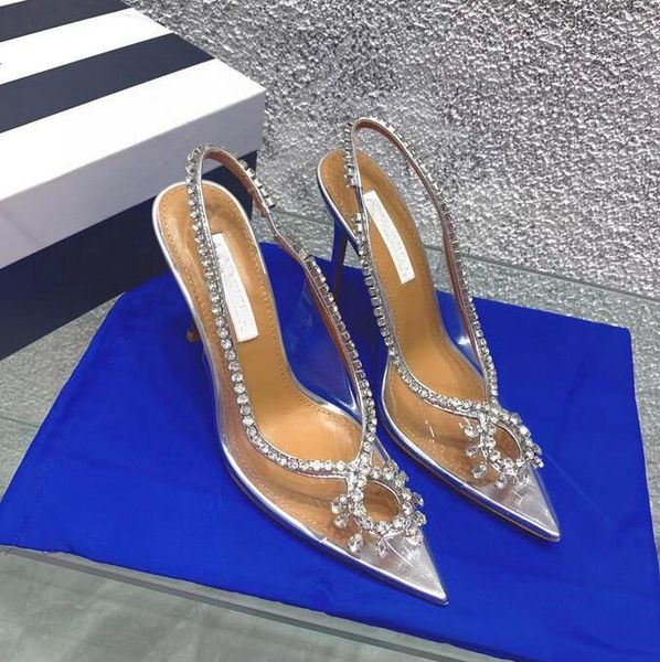 luxury designer dress pump brands gatsby sling sandals shoes for women slingback pumps crystal swirls pvc toecaps pointed toe lady slingback, Black
luxury designer dress pump brands gatsby sling sandals shoes for women slingback pumps crystal swirls pvc toecaps pointed toe lady slingback, Black