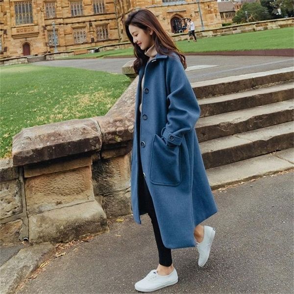 bella philoosphy autumn winter wool woolen coat casual v-neck winter coat women belt beige temperament coat 201223, Black
bella philoosphy autumn winter wool woolen coat casual v-neck winter coat women belt beige temperament coat 201223, Black