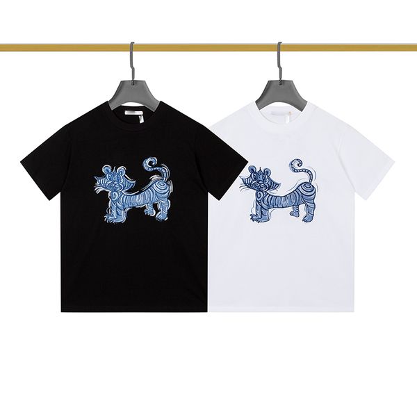 22s new heavy industry embroidered short sleeve t shirt brand designer spring summer t shirt skateboard large men's and women's sh, White
22s new heavy industry embroidered short sleeve t shirt brand designer spring summer t shirt skateboard large men's and women's sh, White
