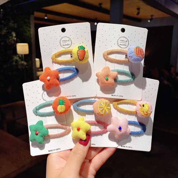 korean children's hair accessories lovely candy color fruit animal bb clip girl embroidered flower hairpin small fresh hairpin, Slivery;white
korean children's hair accessories lovely candy color fruit animal bb clip girl embroidered flower hairpin small fresh hairpin, Slivery;white