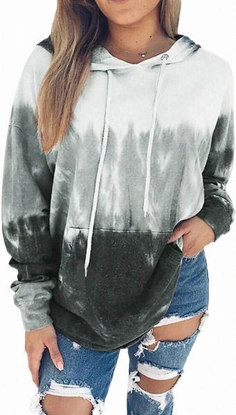 women hoodies tie dye printed long sleeve drawstring pullover sweatshirts with pockets-xxl s5bn#, Black 
women hoodies tie dye printed long sleeve drawstring pullover sweatshirts with pockets-xxl s5bn#, Black