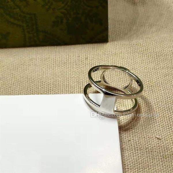 ring designer luxury rings for women bilateral hollow g jewelry men's titanium steel alloy silver party couple g284q
ring designer luxury rings for women bilateral hollow g jewelry men's titanium steel alloy silver party couple g284q