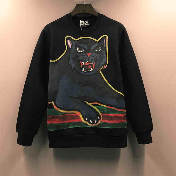 men's hoodies sweatshirts european and american street fashion leopard plush sweater men's loose round neck autumn winter casual c, Black
men's hoodies sweatshirts european and american street fashion leopard plush sweater men's loose round neck autumn winter casual c, Black