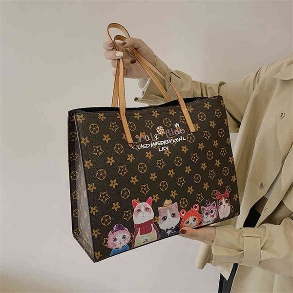 68% off bag large capacity one shoulder tote bag new women's fashion portable shopping cartoon kitten
68% off bag large capacity one shoulder tote bag new women's fashion portable shopping cartoon kitten