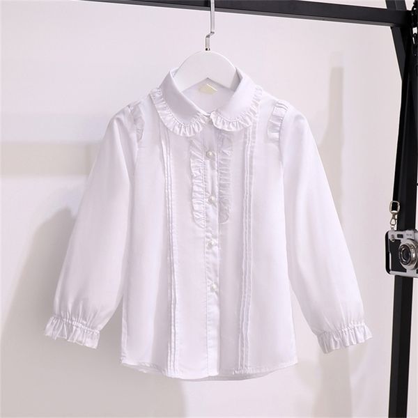 cotton baby girls blouses spring autumn long sleeve kids white shirts for children clothes leisure teens 6 8 10 12 years 220808, White;black
cotton baby girls blouses spring autumn long sleeve kids white shirts for children clothes leisure teens 6 8 10 12 years 220808, White;black