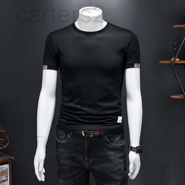 men's t-shirts designer 6004 lily's summer mercerized cotton short sleeve t-shirt base shirt ifpn2022, White;black
men's t-shirts designer 6004 lily's summer mercerized cotton short sleeve t-shirt base shirt ifpn2022, White;black