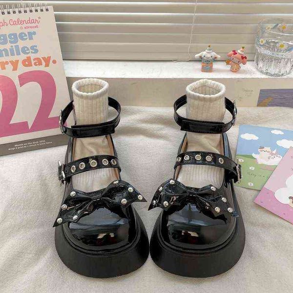 dress shoes gothic lolita party fashion mary janes 2022 summer japanese style kawaii buckle bow knot zapatillas mujer tacon 220516, Black
dress shoes gothic lolita party fashion mary janes 2022 summer japanese style kawaii buckle bow knot zapatillas mujer tacon 220516, Black