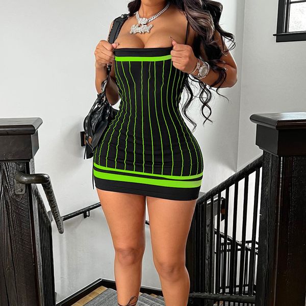 eachin summer new sleeveless strap dress woman fashion stripe print casual dresses stretch slim club beach clothing, Black;gray
eachin summer new sleeveless strap dress woman fashion stripe print casual dresses stretch slim club beach clothing, Black;gray
