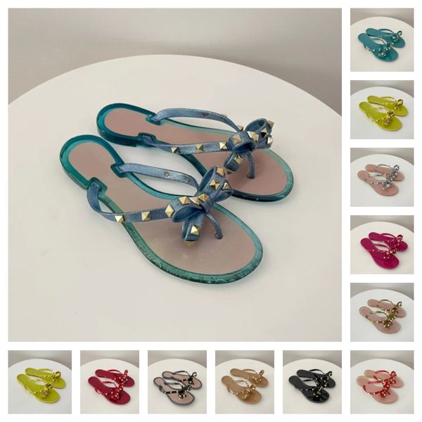 designer womens rivets slipper candy color jelly bowknot sandal dress shoes women rivet slippers patent leather pointed toe peep-toes sandal, Black
designer womens rivets slipper candy color jelly bowknot sandal dress shoes women rivet slippers patent leather pointed toe peep-toes sandal, Black