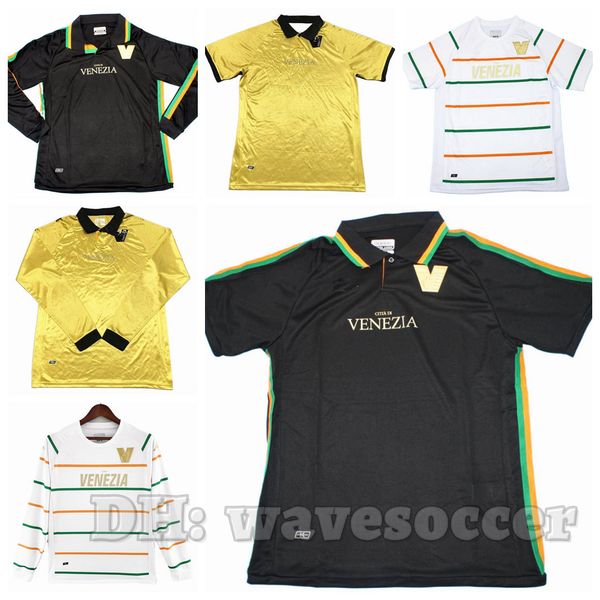 22 23 venezia fc soccer jerseys retro maillot classic vintage camisetas football shirts uniforms men home away third 3rd black white gold lo, Black;yellow
22 23 venezia fc soccer jerseys retro maillot classic vintage camisetas football shirts uniforms men home away third 3rd black white gold lo, Black;yellow