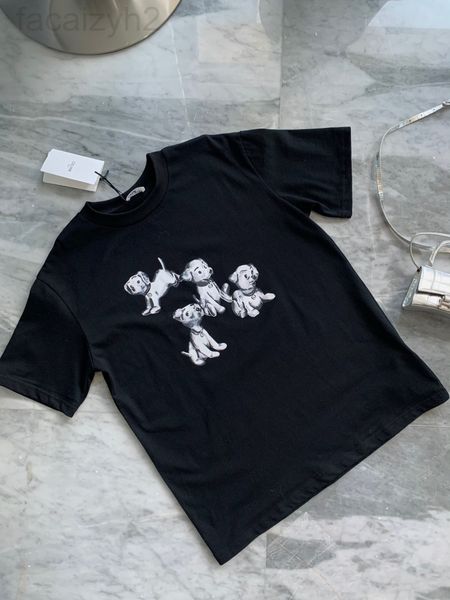 women's t-shirt designer chaopai 22 early spring new niche design cute dog print round neck tee loose casual versatile blouse women fc4, White
women's t-shirt designer chaopai 22 early spring new niche design cute dog print round neck tee loose casual versatile blouse women fc4, White
