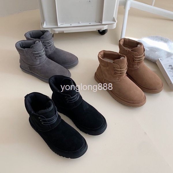 boots high end quality winter women's lace up all wool inner lining martin boots snow warm and thickened, Black
boots high end quality winter women's lace up all wool inner lining martin boots snow warm and thickened, Black